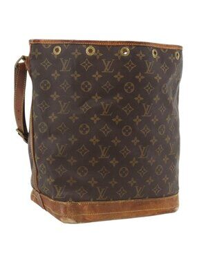 Authentic LOUIS VUITTON Monogram Noe Shoulder Bag M42224 LV